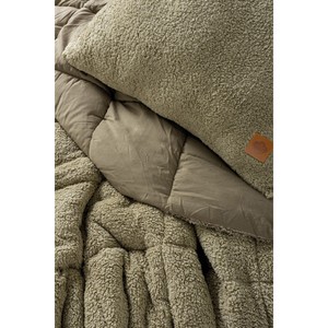 Egyptian Cotton <b>King</b> <b>Size</b> Duvet Set 195x215 cm Double Plush Stone Color 4 Pc Set with Woven Pattern Warm for Home for <b>Christmas</b> - Product Image 2