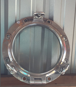 Idéal comme fenêtre, miroir ou table basse-décoration murale de navire récupéré et restauré-fenêtre - Product Image 2