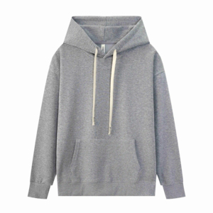Sweat à capuche d'hiver en molleton 100% coton, coupe classique, pour homme, streetwear vierge, respirant, écologique, épaules tombantes, avec logo personnalisé, vente en gros - Product Image 3