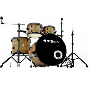 JBK Jazz Acústico 5 Piezas Instrumento de Percusión Musical Basswood Drum Set Tamaños Completos Kits de Batería Profesional - Product Image 3
