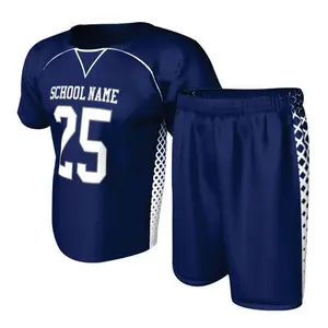 数码印刷定制设计长曲棍球队服运动升华长曲棍球男子足球服装