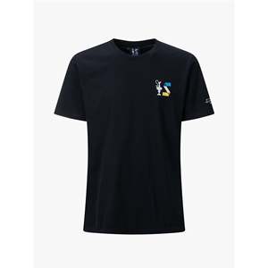 T-Shirt America's Cup Edizione Sardegna Blu Navy 100% Cotone Jersey Compresso e Morbido con Motivo Animato - Product Image 1