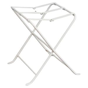 Portaequipajes de metal estilo hotel moderno con acabado elegante diseñado para mejorar la comodidad y la apariencia de la habitación de los huéspedes - Product Image 2