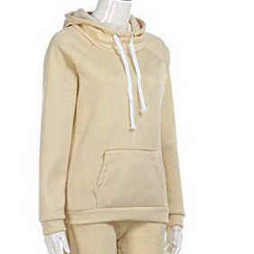 Survêtement en coton molletonné personnalisé pour femmes OEM Survêtement avec couleur personnalisée et impression personnalisée Ensembles de survêtement pour femmes - Product Image 3