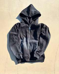 Vente en gros Sweat à capuche essentiel pour hommes avec logo brodé personnalisé Sweat à capuche épais unisexe essentiel pour hommes - Product Image 2