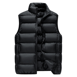 Fabricant hiver gilet bouffant sans manches vêtements vêtements de rue personnalisés vente gilet bouffant personnalisé hommes haute qualité nouveau Design - Product Image 1