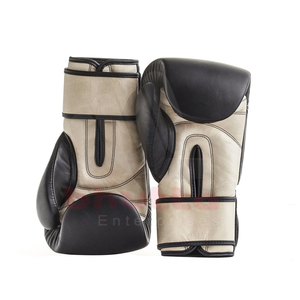 Gants de boxe en cuir synthétique personnalisés, gants d'entraînement avec évacuation de l'humidité pour l'entraînement de boxe - Product Image 2