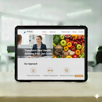 Nutricionista Diet Coach Diseño de sitio web dinámico Compatible con Mac OS Expertos web profesionales que ofrecen soluciones comerciales en línea