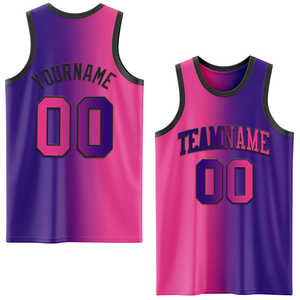 Camiseta deportiva de baloncesto de moda de secado rápido de estilo personalizado, camiseta sublimada de tamaño adulto de nuevo diseño hecha a medida - Product Image 2