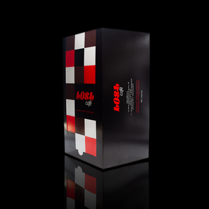 Café moulu décaféiné torréfié de première qualité café italien PODS pour machines à expresso boîte de 80 portions - Product Image 2