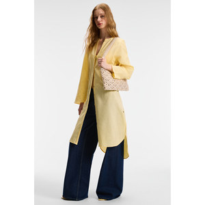 ETHIQUET ACALLAR Robe longue confortable pour femme, 100% coton, aspect lin, coupe ample - Product Image 3