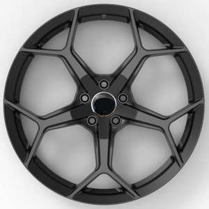 Nuevo Diseño de Rines Forjados Personalizados de 18 19 20 21 22 <span class=keywords><strong>23</strong></span> Pulgadas, Estilo Monobloque con Radios, Aleación 6061-T6, Rines de Carreras para Audi - Product Image 3