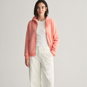 Sweats à capuche zippés pour femmes à la mode haut tricoté confortable Durable décontracté vêtements de tous les jours hiver durable avant arrière imprimé - Product Image 1