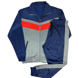 Nuevo chándal con cremallera para hombre liso de ajuste cómodo de etiqueta privada de diferentes colores a la venta nueva llegada chándal cálido de invierno para hombre - Product Image 2