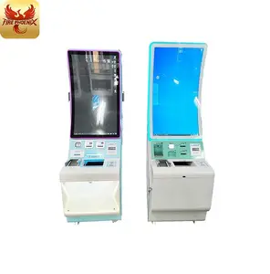 Terminal de Quiosque ATM Inteligente Vertical com Jogo de Arcade de sinalização Digital
