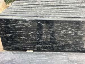 แผ่นหินแกรนิตสีดำสไตล์โมเดิร์นราคาประหยัดพร้อมพื้นผิวแบบโบราณสำหรับบันไดโรงพยาบาลผลิตภัณฑ์มาร์กีโน - Product Image 4