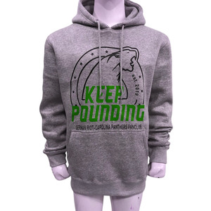 เสื้อฮู้ดดี้ OEM สีเทา แบบหนา 400GSM ผ้าฝ้าย 100% สกรีนโลโก้ตามสั่ง สำหรับฤดูหนาว อุ่นสบาย สไตล์ลำลอง - Product Image 6