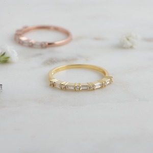 Classical <b>Ring</b> Jewelry for Women Silver Boho Style Jewelry 925 Sterling Silver White Topaz Gemstone Handmade <b>Ring</b> Gift for Wife - Product Image 3