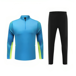 Navidad Año Nuevo Nuevas llegadas Secado rápido Transpirable Venta al por mayor Club Fútbol Chándales Invierno Sublimación Sólido Impreso - Product Image 6