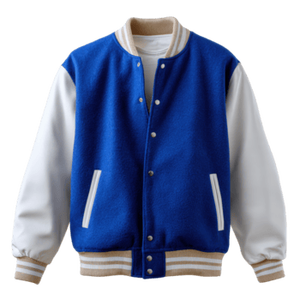 เสื้อแจ็คเก็ตเลตเตอร์แมนผู้ชายสำหรับฤดูหนาวน้ำหนักเบา คอตั้ง โลโก้ด้านหน้า สีและผ้าสั่งทำได้ คุณภาพสูง ดีไซน์ระบายอากาศได้ดี - Product Image 1