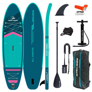 <span class=keywords><strong>Planche</strong></span> à pagaie gonflable RIDEWAVE 10 6 ISUP pour le surf, la pêche, le yoga, en PVC Drop Stitch, sports nautiques, OEM - Product Image 1