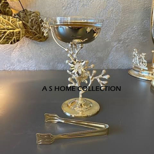Brûleur d'encens en acier inoxydable au design arabe chaud Brûleurs Bakhoor en métal plaqué or et argent avec finition martelée - Product Image 5