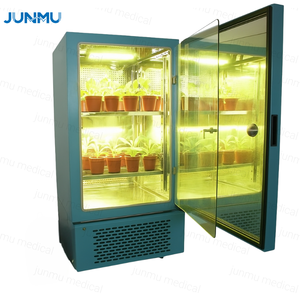 Incubadora inteligente iluminada Junmu 180l 280l Control de precisión de temperatura y luz para cultivo de plantas, cultivo microbiano - Product Image 3
