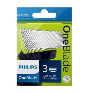 Cuchillas de Repuesto Originales Norelco para Maquinilla de Afeitar de Doble Filo de Acero Inoxidable, Paquete de 3, Modelo 80732473 - Product Image 4