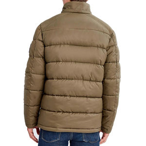 Chaqueta Acolchada de Lona Negra para Hombre, la Más Vendida, para Uso en Exteriores en Invierno, Ligera, Cálida, Impermeable, Transpirable, con Capucha - Product Image 6