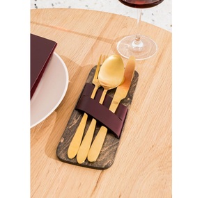 Juego de cubiertos de acero inoxidable acabado dorado ideal para utensilios de cocina, vajilla y Decoración de mesa con un toque de realeza - Product Image 1