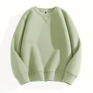 Sweat-shirts à manches longues pour hommes, col rond, uni, quatre couleurs, doux, teint en pièce, respirant, séchage rapide, personnalisable, printemps - Product Image 2