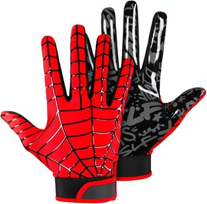 2025 nouveauté conception personnalisée Grip Football récepteur gants pour adultes et enfants en plein air gant de Football américain - Product Image 4