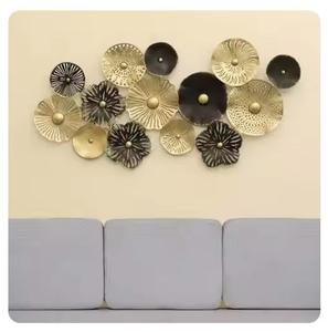 Vente chaude grand Art mural en métal découpé au laser Design industriel moderne inspiré de la nature pour la décoration de la maison ou du bureau - Product Image 2