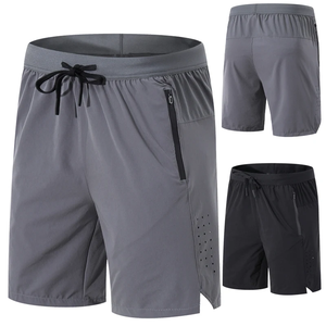 Pantalones Cortos Deportivos de Crossfit, Finos, de Verano, para Hombre, para Correr, Trotar, Hacer Ejercicio, Cómodos, de Cintura Media, de Marca, para Entrenamiento, Playa, Pantalones Deportivos - Product Image 1