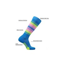 Chaussettes de sport de baseball et softball pour hommes, dernier modèle, chaussettes athlétiques respirantes, vêtements de sport bon marché