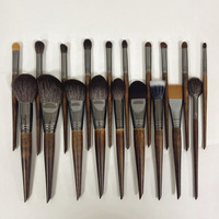 Ensemble de 30 pinceaux de maquillage portables en poils synthétiques de luxe, de haute qualité, naturels et sains, pour le maquillage du visage, pour les ombres à paupières