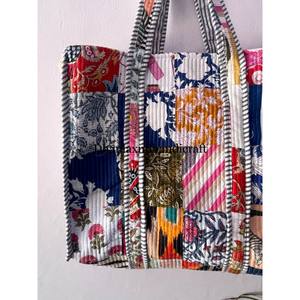 Sacs à bandoulière faits à la main style Boho Hippie écologique pour femmes fourre-tout décontracté Patchwork imprimé Quilting coton imprimé épaule - Product Image 5