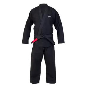 OEM ligero 100% algodón Kimono estiramiento De Jiu Jitsu uniforme BJJ Gi conjunto con cinturón de entrenamiento ropa de artes marciales - Product Image 2