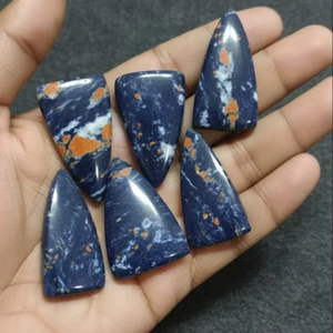 พลอยคาโบชองคุณภาพสูง แบบหลวม ด้านหลังแบน สำหรับบำบัดรักษา ขายส่ง พลอยคาโบชองขัดเงาด้วยมือ รูปทรงและขนาดคละแบบ - Product Image 6