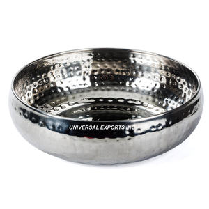 ชุดชามช็อคโกแลตโลหะสามชิ้นทรงกลมตกแต่งชามหวานคลาสสิกมีสไตล์ขายส่งใหม่ - Product Image 5