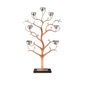 เชิงเทียนทำจากแก้วสีทองรูปทรงวงแหวนสำหรับตกแต่งโต๊ะใหม่เชิงเทียนสำหรับบ้านและโรงแรม - Product Image 4