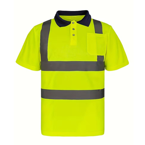 Camisetas Polo Personalizadas de Alta Visibilidad, Camisetas de Seguridad para la Construcción, Camisetas Reflectantes - Product Image 4