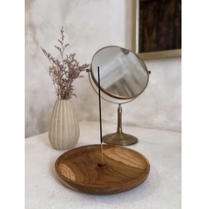 Brûleur d'encens en bois de qualité supérieure avec diffuseur de fumée pour spa, yoga et bien-être à domicile, disponible à la vente - Product Image 5