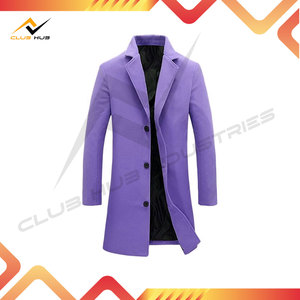 Blazer Largo a Cuadros para Hombre, Mezcla de Poliéster, Corte Entallado, Ecológico, Ropa de Invierno con Estampado 3D, Antiarrugas, Alta Calidad - Product Image 6