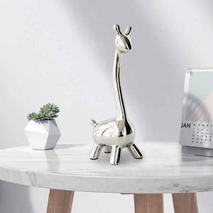 Figurine de cerf créative Statue d'animal Ornement Artisanat Sculpture pour la maison Table - Product Image 2