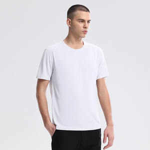 T-shirt pour homme tendance très demandé, couleurs unies, haute qualité, manches courtes, col rond, streetwear décontracté d'été - Product Image 2