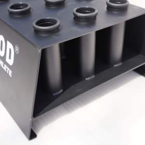 Estante de almacenamiento de mancuernas de acero Vertical de alta calidad, soporte de barra de 12 agujeros, <span class=keywords><strong>gimnasio</strong></span> comercial en casa - Product Image 2