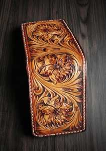 Cartera Corta Bifold Unisex Vintage Elegante de Cuero 100% Genuino con Bloqueo RFID, Impermeable y Cierre Plegable - Product Image 2