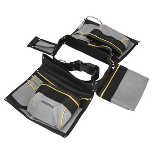 Borsa Doppia per Attrezzi da Cantiere con Cintura e Gancio per Martello - Product Image 5