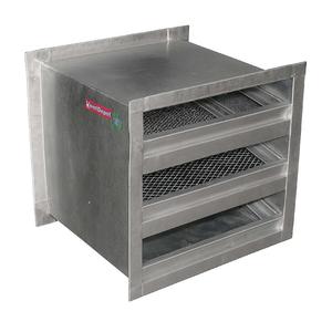 Armoires filtrantes à charbon AC MXPFT-004 14x14 pouces pour systèmes CVC avec 5 rails - Product Image 1